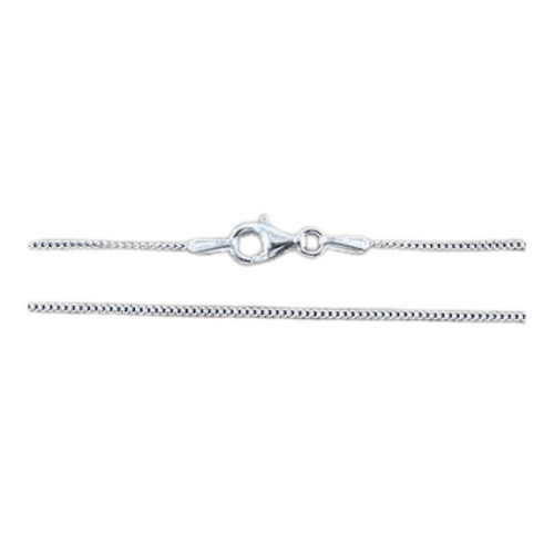 CHAIN STERLING SILVER 45CM BOXED
