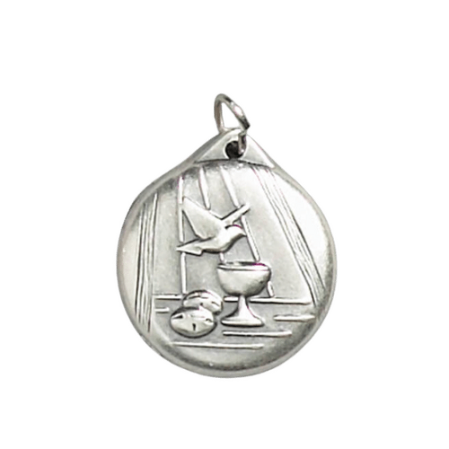 MEDAL SILVER COMBINED CONFIRMATION & COMMUNION