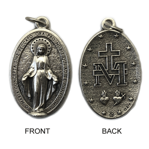 MEDAL MIRACULOUS OXIDE LARGE