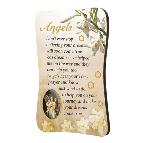 INSPIRATIONAL FRIDGE MAGNET - ANGELS