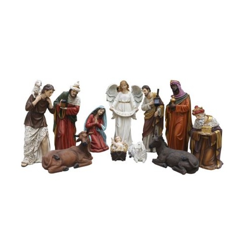 NATIVITY SET RESIN 11PCS - 600MM