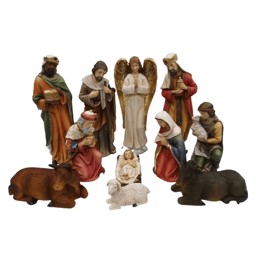 NATIVITY SET RESIN 11PCS - 450MM