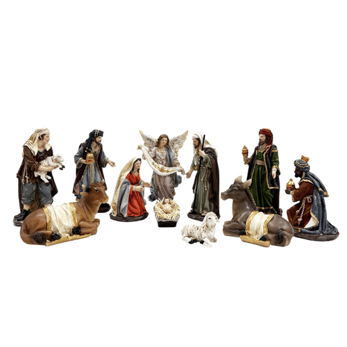 NATIVITY SET RESIN 11PCS 200MM