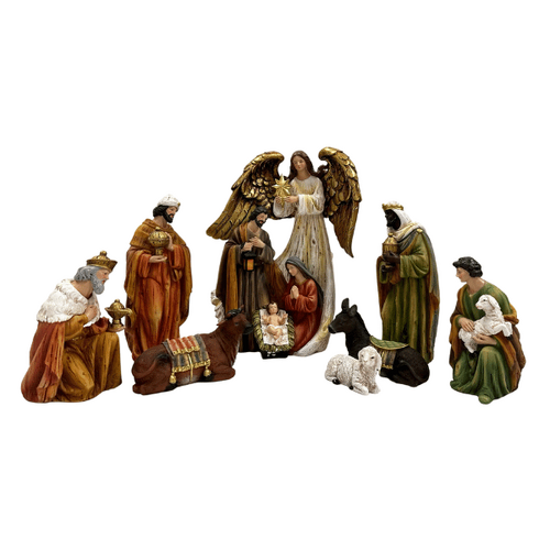 NATIVITY SET RESIN 8PCS 300MM