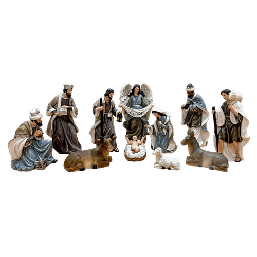 NATIVITY SET GLORIA - 11PCS 200MM