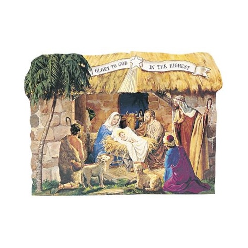 3D POP UP NATIVITY