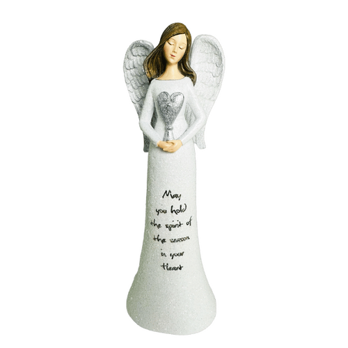 CHRISTMAS ANGEL WITH HEART