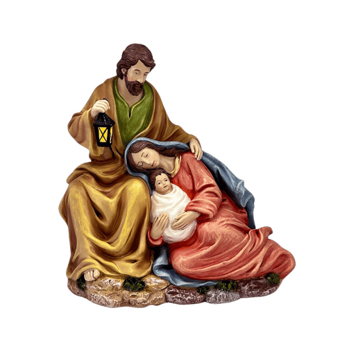 HOLY FAMILY NATIVITY SLEEPING MARY 27CM