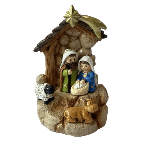 CHILDRENS ALL-IN-ONE NATIVITY SCENE 110MM