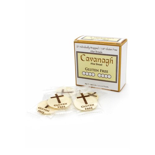 ALTAR BREAD GLUTEN FREE PK25 INDIVIDUALLY WRAPPED