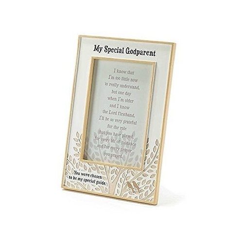 RESIN PHOTO FRAME MY SPECIAL GODPARENT