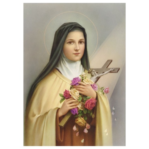 PRINTS COLOURED 10 X 8 St Therese