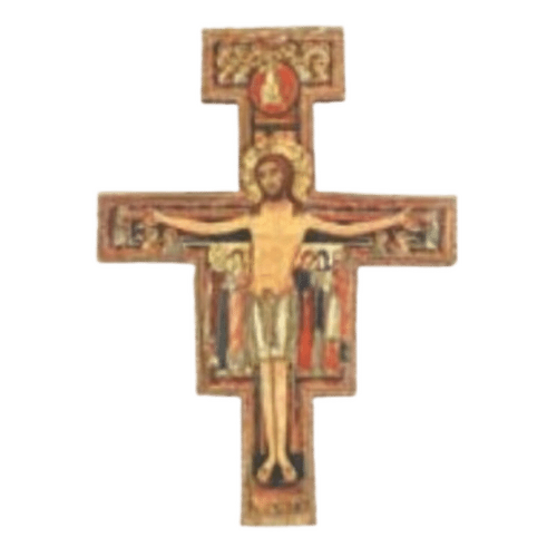 PRINTS COLOURED 10 X 8 St Damiano Cross