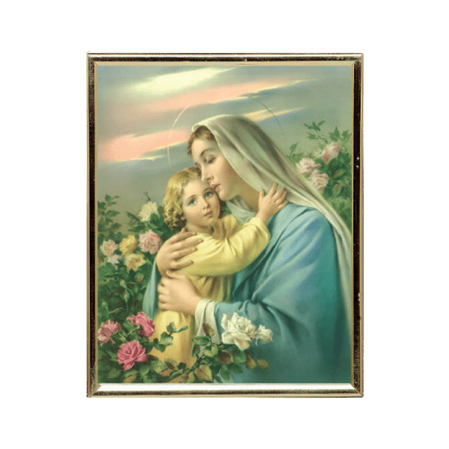 GOLD FRAME MOTHER AND CHILD