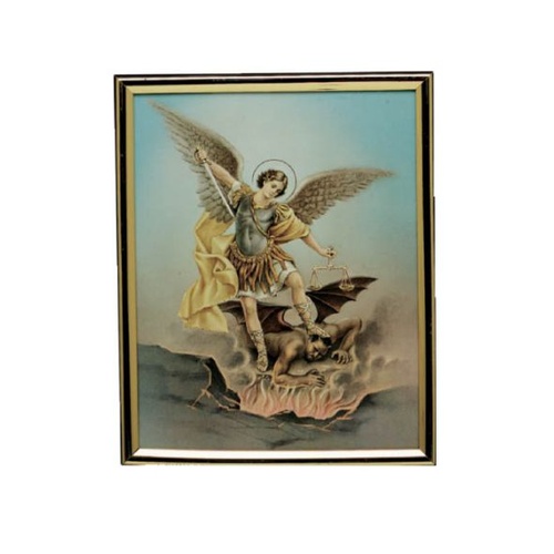 GOLD FRAME ST MICHAEL