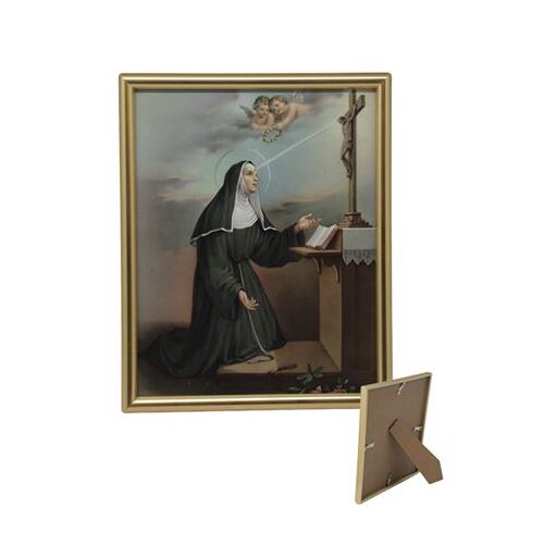 GOLD FRAME ST RITA