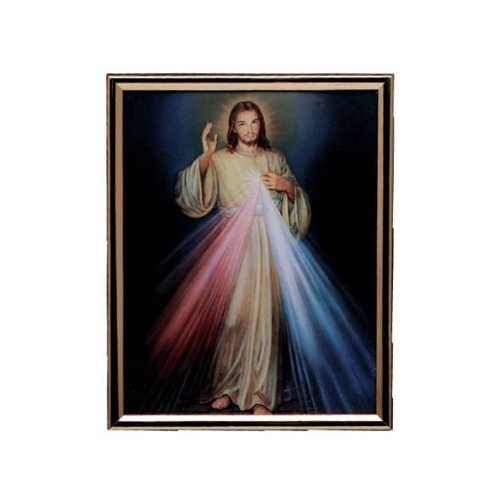 GOLD FRAME DIVINE MERCY