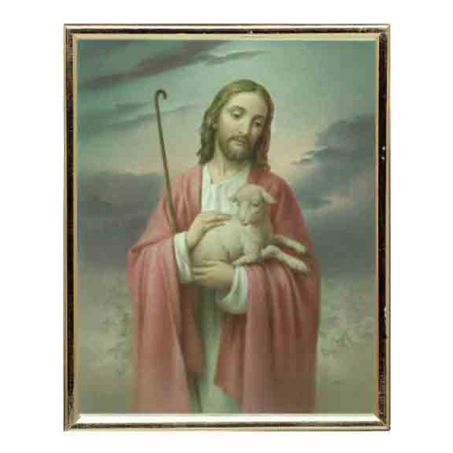 GOLD FRAME GOOD SHEPHERD