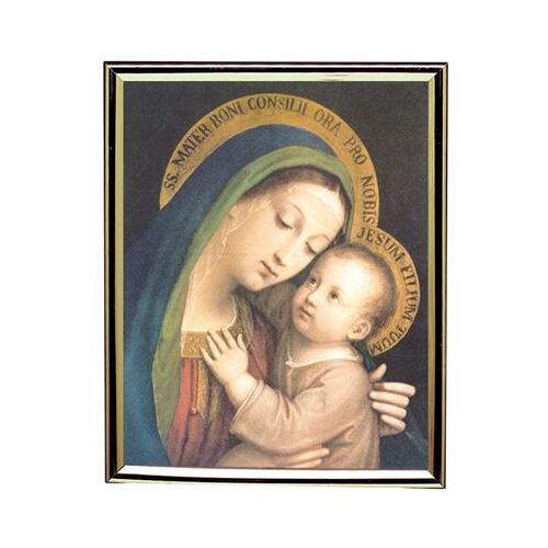 GOLD FRAME OUR LADY GOOD COUNSEL 