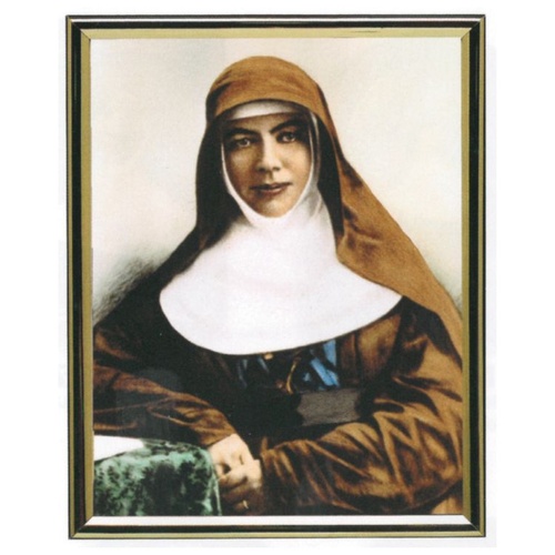 GOLD FRAME ST MARY MACKILLOP PORTRAIT