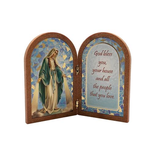 BI FOLD PLAQUE MIRACULOUS               