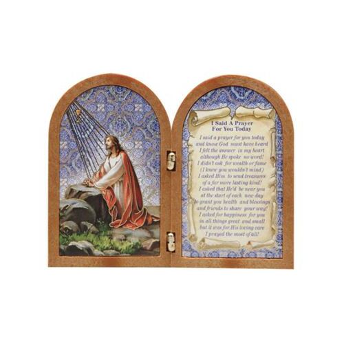 BIFOLD PLAQUE I SAID A PRAYER