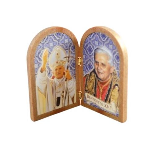 BIFOLD PLAQUE POPE BENEDICT  **Limited Stock**
