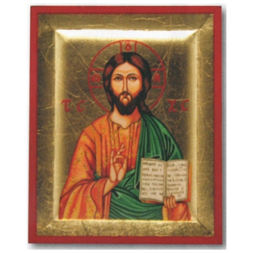 PLAQUE ICON SERIES SACRED HEART OF JESUS 80MM x 65MM
