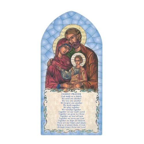 PLAQUE HOLY FAMILY                      