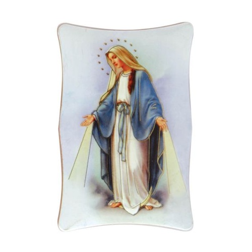 PLASTIC PLAQUE MIRACULOUS
