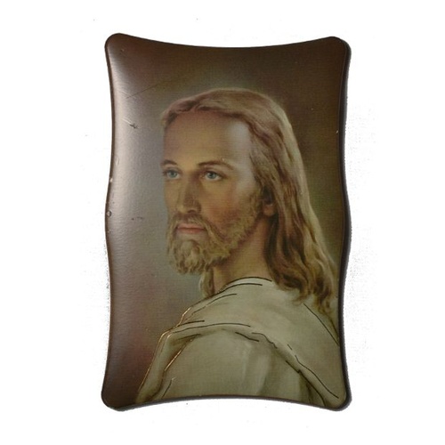 PLASTIC PLAQUE FACE OF CHRIST