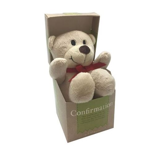 CONFIRMATION PLUSH BEAR IN A BOX