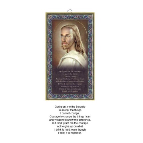 WOOD PLAQUE WITH PRAYER - SERENITY