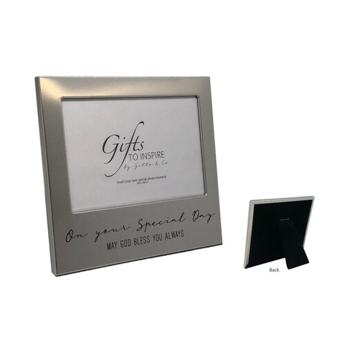 ALUMINIUM FRAME - ON YOUR SPECIAL DAY