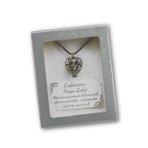 CONFIRMATION PRAYER LOCKET  