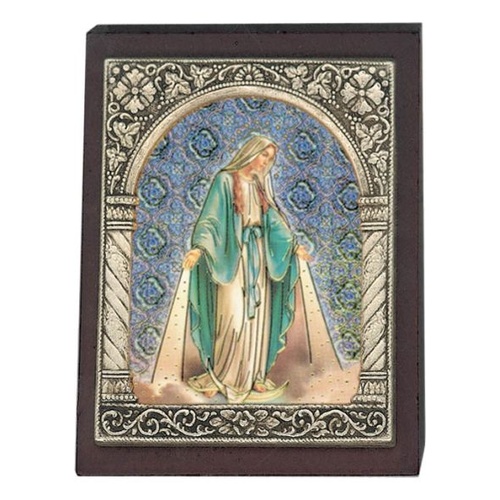 WOOD PLAQUE MIRACULOUS