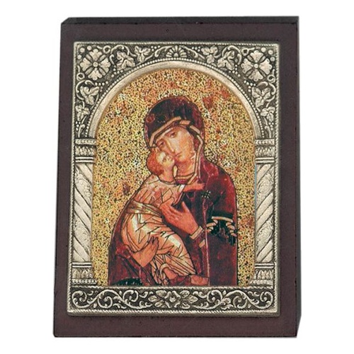 WOOD PLAQUE OUR LADY OF PERPETUAL HELP                  