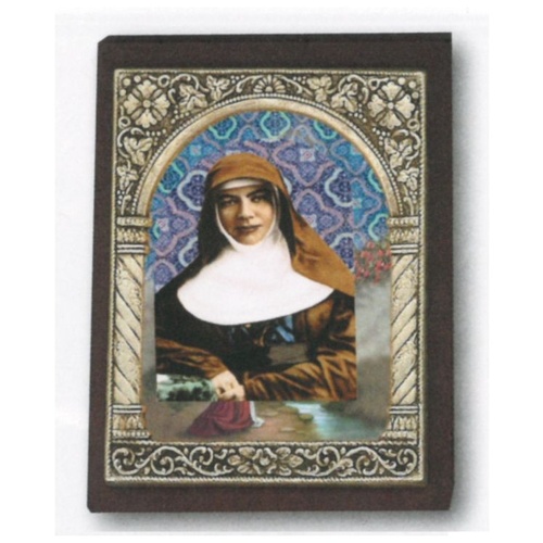 WOOD PLAQUE ST MARY MACKILLOP