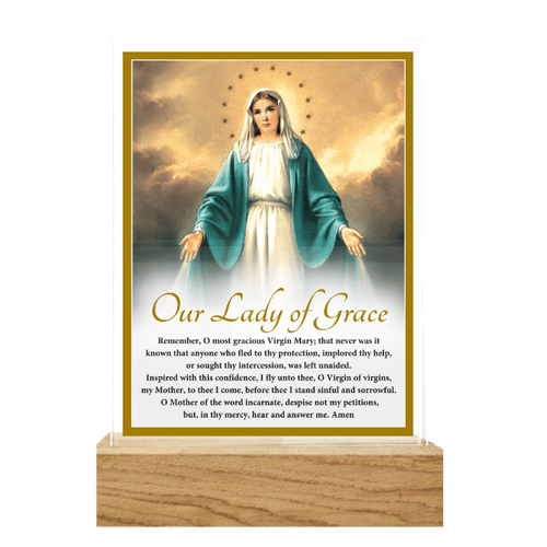GLASS PLAQUE - MIRACULOUS