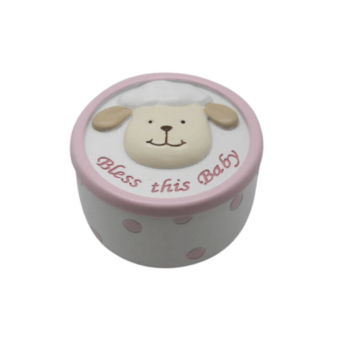 BLESS THIS BABY - JEWELLERY BOX PINK