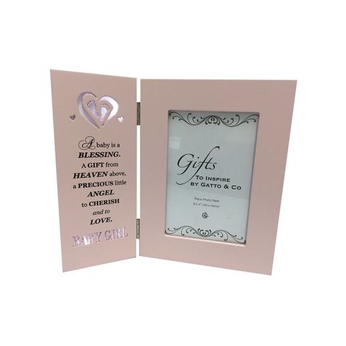 BABY GIRL PHOTO FRAME LED