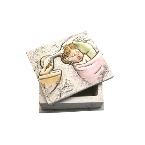 BAPTISM TRINKET BOX GIRL