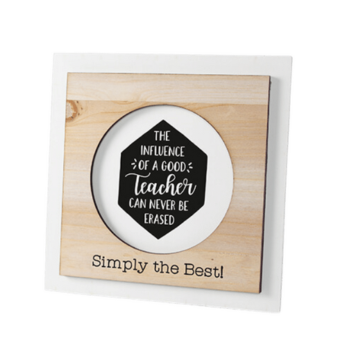 WOODEN PHOTO FRAME TEACHER