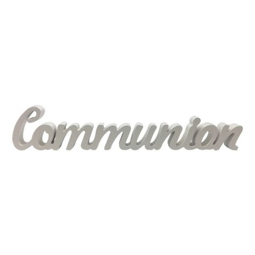 COMMUNION WOODEN WORD 