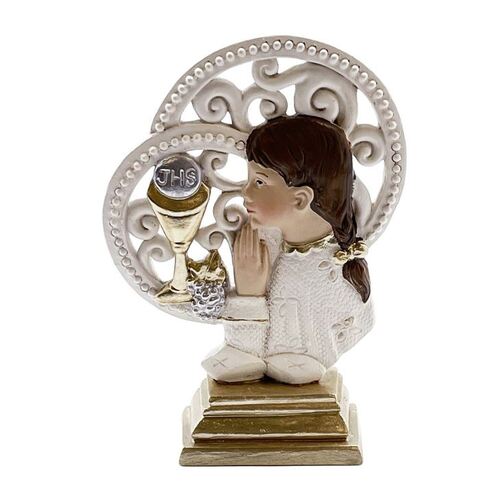 COMMUNION FIGURINE ORNAMENT - GIRL