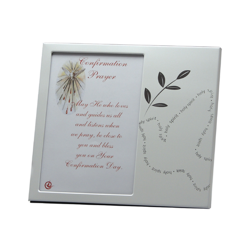 PHOTO FRAME DOVE IN WRITING CONFIRMATION