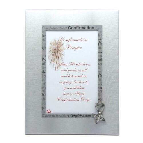 CONFIRMATION FRAME METAL FINISH