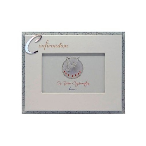 PHOTO FRAME WHITE ENGRAVING PLATE CONFIRMATION