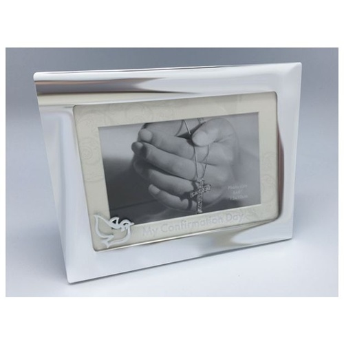 CONFIRMATION FRAME SILVER PLATED