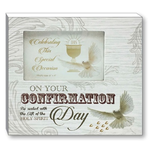 WOODEN PHOTO PLAQUE CONFIRMATION